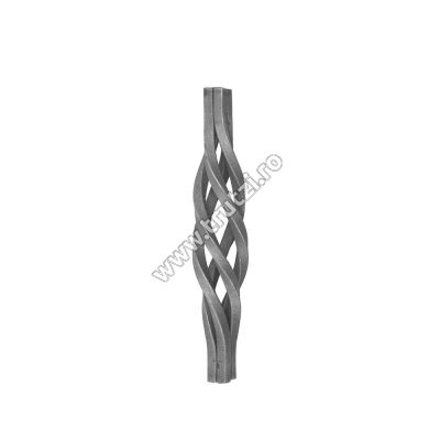 element spiralat baza 12x12mm h160mm L30mm element spiralat baza 12x12mm h160mm L30mm