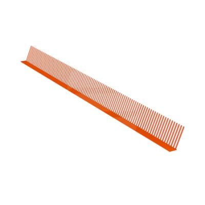 Grilaj de protectie si aerisire, caramiziu, 30 x 1000 mm