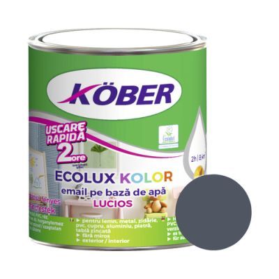 Email ecolux kolor lucios gri antracit ral 7016 V827016l.c2.5l