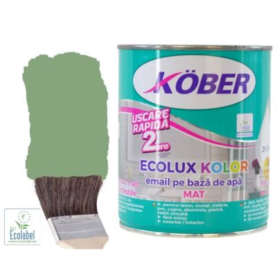 Email ecolux kolor mat verde deschis RAL6021 V826021M-C0.6L
