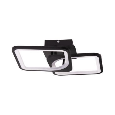 ER APLICA LED MARGO 40W 2200LM 3CCT TL IP20 NEGRU HIVIES EL0075428