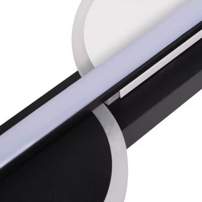 ER_APLICA LED ZULEYA 24W 1680lm 3CCT SW IP20 NEGRU EL0081478