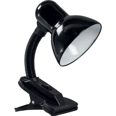 Er lampa birou clip negru 1XE27 60W 108 El0021291