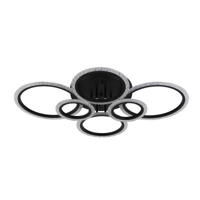 ER_LUSTRA LED LUMIA 90W 6300lm 3CCT TL IP20 NEGRU EL0086925