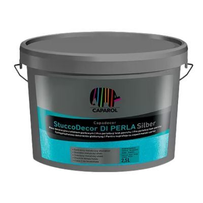 Exc cd stucco di perla silber 1.25 l stuccodecor di perla nero