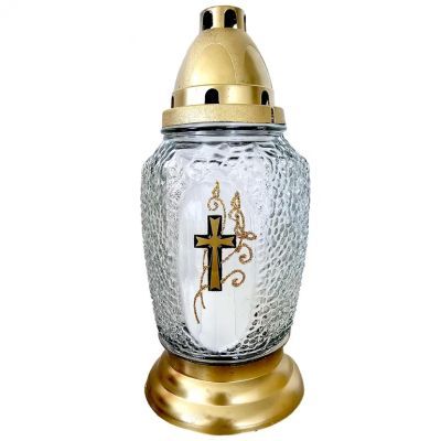 Faclia candela sticla deco M 91 90039287