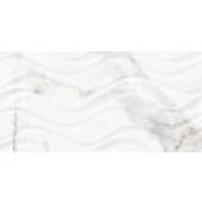 FAIANTA CERAMIC WALL TILES IJ 250X500 DELPHI WAVES WHITE 1.625MP/CUT