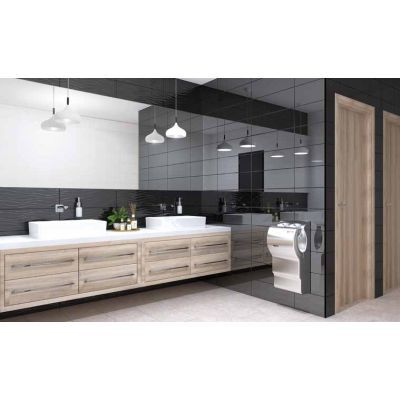 Faianta CARNEVAL 600X200 negru lucios 1.32 Mp/cut
