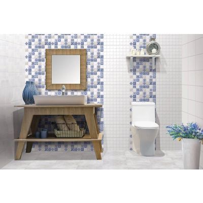 Faianta interior decorativa Cesarom Maiolica D, dreptunghiulara, grosime 0,75 cm, 20,2 x 40,2 cm 1.30/cut
