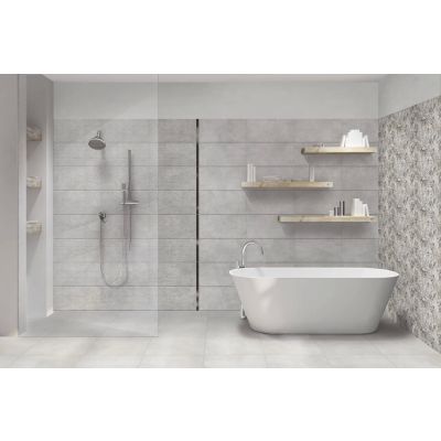 Faianta NALIM D 500X250 gri floral 1.38 Mp/cut