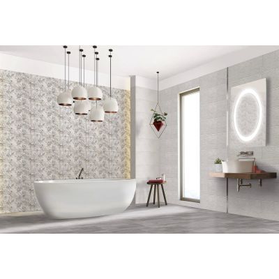 Faianta NALIM D 500X250 gri floral 1.38 Mp/cut