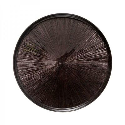 Farfurie Astra 28cm neagra 154896A