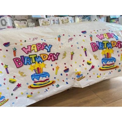 Fata de masa happy birthday 108 x180 cm RP-QT9426