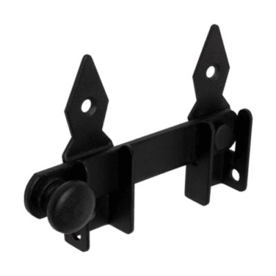 Zavor pentru poarta gradina 120*20mm negru 86142