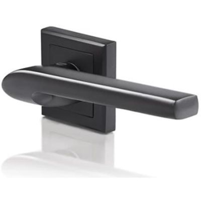 Set manere negre Siena rozete WC incluse -35-zr-8x8-a002-wc-56-11