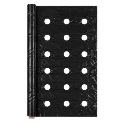 Folie mulcire neagra perforata 1.2x50x30 Folie mulcire neagra perforata 1.2x50x30
