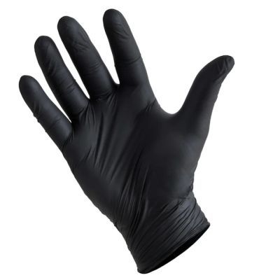 Fortino manusi nitril negru S 100/set 90019791