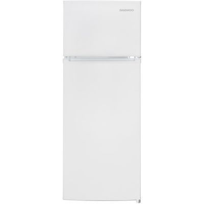 Frigider cu 2 usi Daewoo static, congelator sus, Vol net 204 L(164L+40L) Dts-207mfw