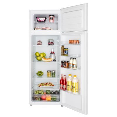 Frigider cu doua USI Nobeltek static CONGELATORUL SUS volum NET 235L Nts-240w