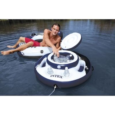 Frigider gonflabil pentru piscina, Intex, Diametru 89 cm