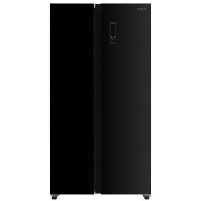 Frigider side by Side Samus negru SSBG-557NFE