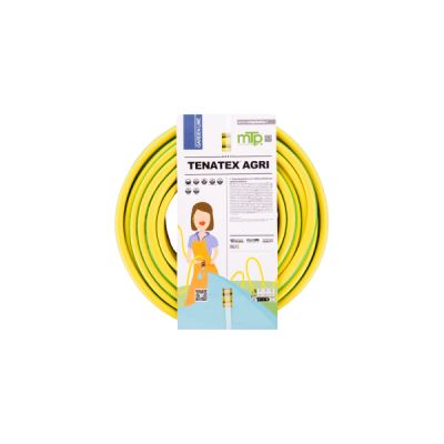 Furtun pentru gradina 3 straturi galben cu dunga verde 19 Tenatex agri 3/4x15m I311N01915