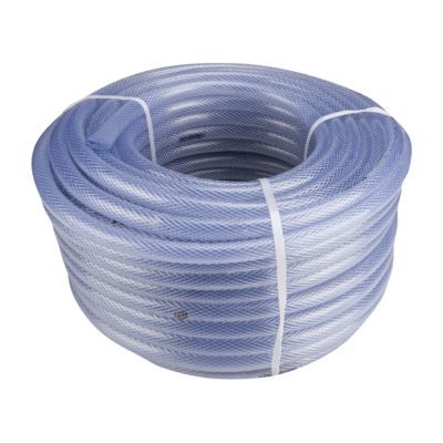 Furtun transparent cu insertie 3/4
