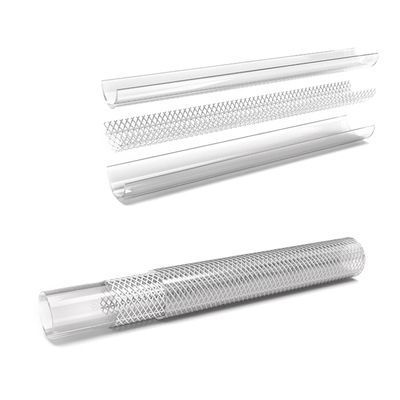 Furtun transparent non-toxic cu insertie 320N 10mm 50m V320N0101650