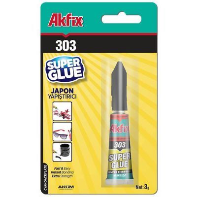 Ga003 Akfix 303 super Glue 3GR Cianoacrilat