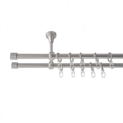 Set GALERIE metalica 20mm dubla 160CM Inox
