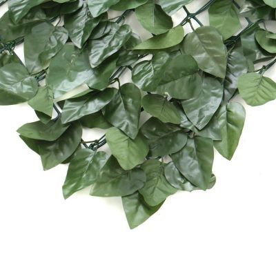 Gard artificial frunze iedera bicolor 300x100 cm M Q