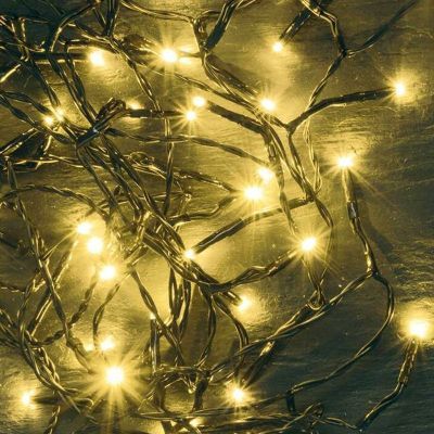 Ghirlanda cu LED-URI pt interior alb cald 50xled