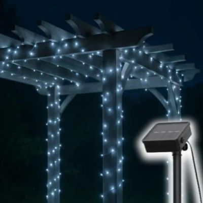 Ghirlanda luminoasa solar SLC200WH
