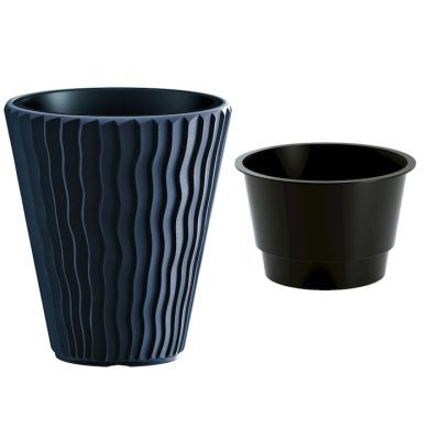 Dbsp300-s433 Flower POT Sandy-anthracite Dbsp300-s433 Flower POT Sandy-anthracite