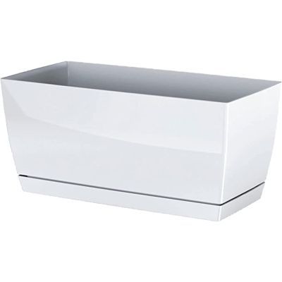 Dus130-s449 ghiveci de flori Coubi-white