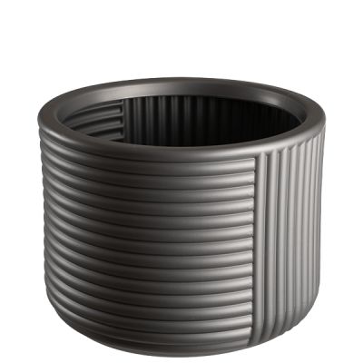 Ghiveci D38 gri silver ira