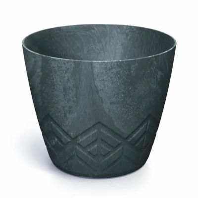 Ghiveci de flori antracit Dare 240E Areco Beton Efect DARE240E-S433