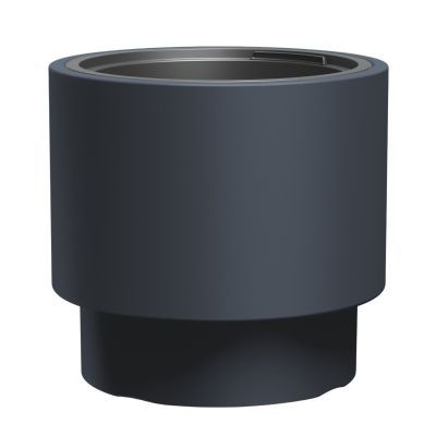 Ghiveci de flori antracit Dbhen400-s433