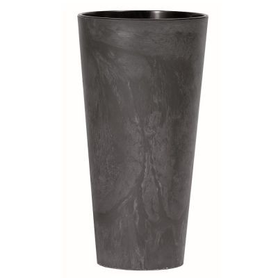 Ghiveci de flori antracit Tubus Slim Beton Effect DTUS200E-S433