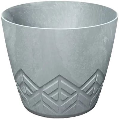 Ghiveci de flori gri deschis Dare 240E Areco Beton Efect DARE240E-422U