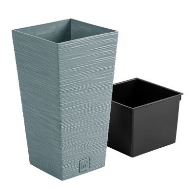 Ghiveci de flori patrat beton Furu DFSH200-422U