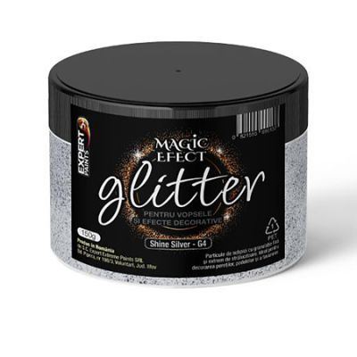 Glitter magic efect shine silver G4 150gr