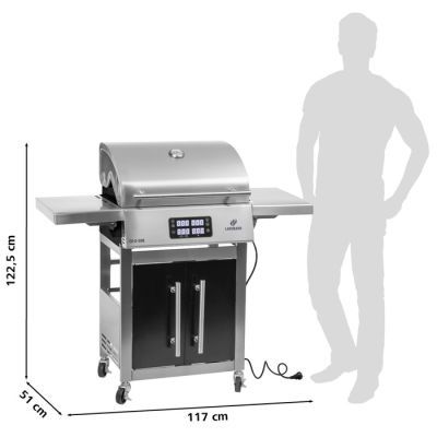 Gratar electric 3200W inox 01992