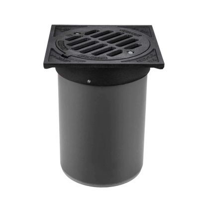 Gratar fonta pipe base cu tub telesco pt tub gofrat d.315 h0.5 b125 gt 666410