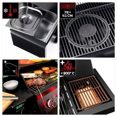 Gratar pe gaz Landmann Cool Black 4.1 15273