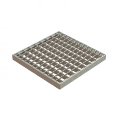 Gratar PP Base gri grila pt camin patrat tip I A15 300x300