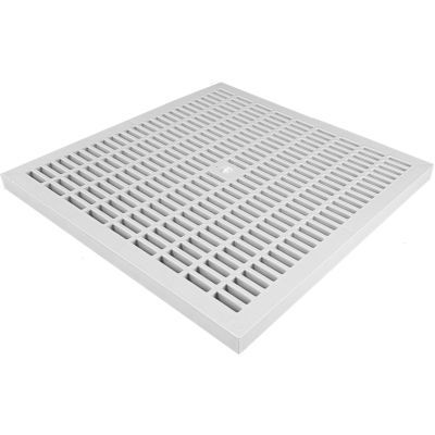 Gratar PP Base gri grila pt camin patrat tip I A15 400x400