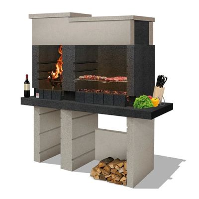 Gratar san pedro din beton antracit/cappuccino 250762