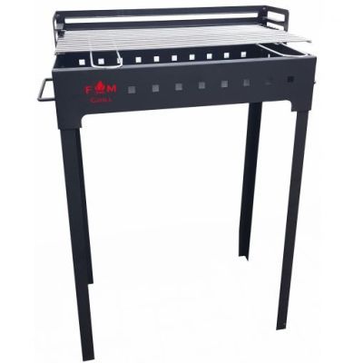 Gratar Gradina din otel, FM GRILL ECONOMIC, 58 X 30 cm