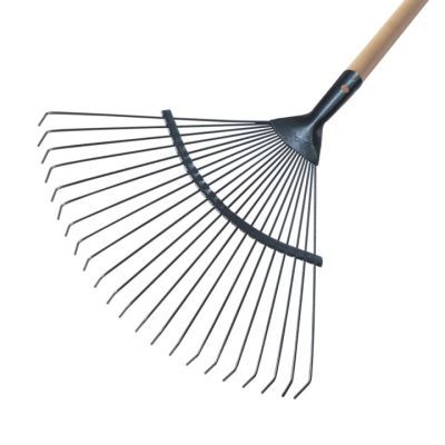 Grebla pentru frunze 22 dinti rotunzi,cu coada LT35675
